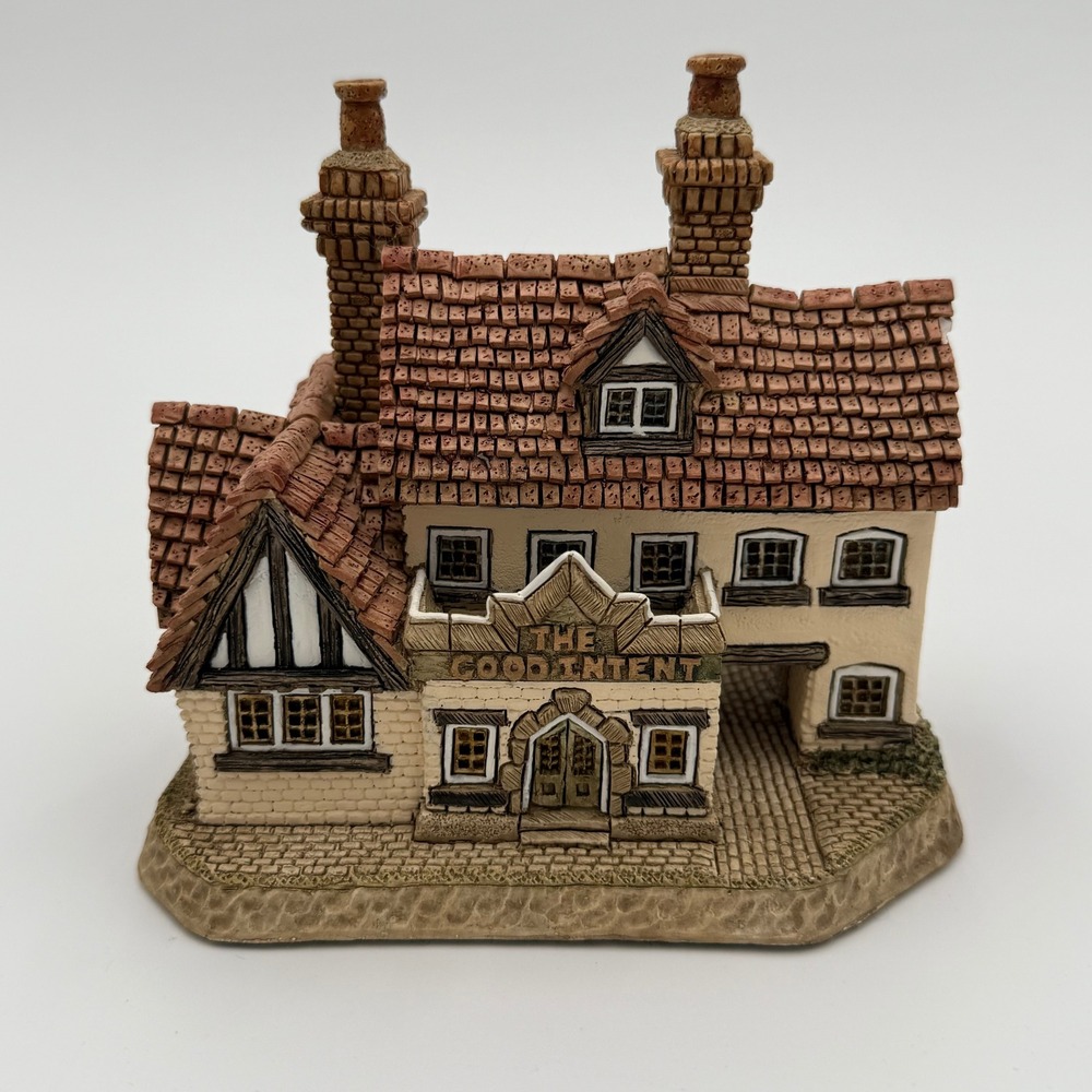 David Winter Cottagesfrom Enesco The Good Intent D1014 1997 Miniature Building‎